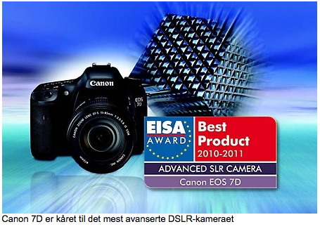 EISA-prisene: Canon og Nikon vant de gjeveste prisene