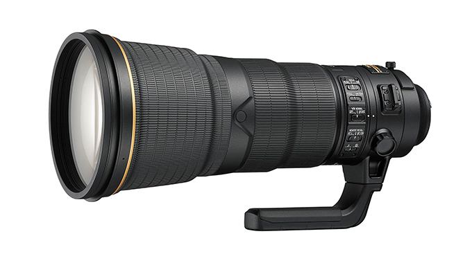 AF-S Nikkor 400 mm f/2.8E FL ED VR med fluorittglass.