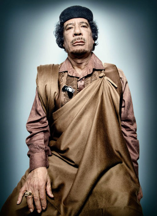 Muammar Gaddafi © Platon