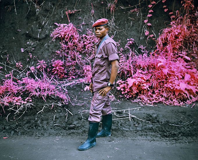 General Fevrier, Eastern Congo, 2010 © Richard Mosse Courtesy of the artist and Jack Shainman Gallery