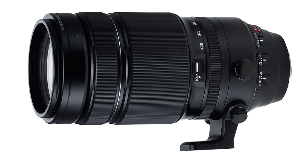 Ny supertelezoom: XF100-400mm med fem trinns bildestabilisator.