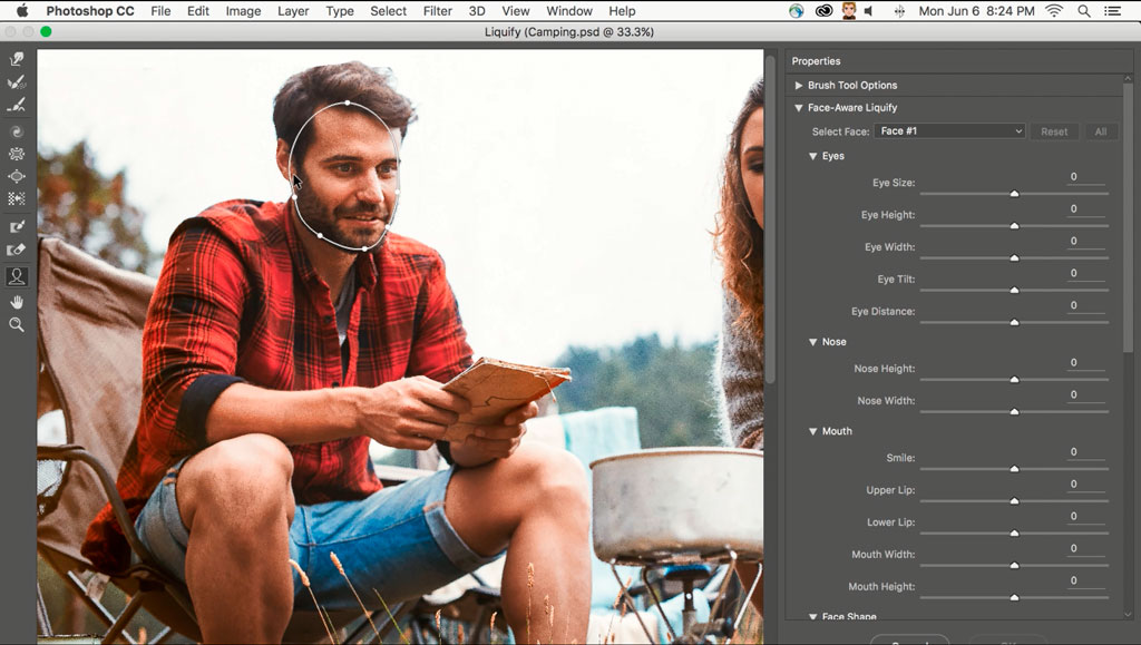 Photoshop Face Aware Liquify