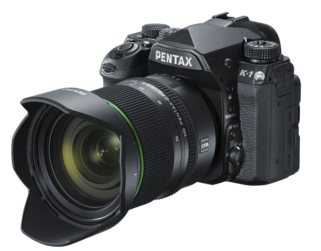 Pentax K1 med 24-70mm